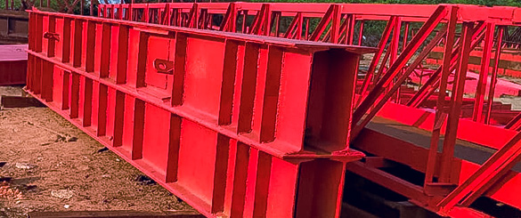 Steel Fabrication Work at Kamaraj Port Ennore